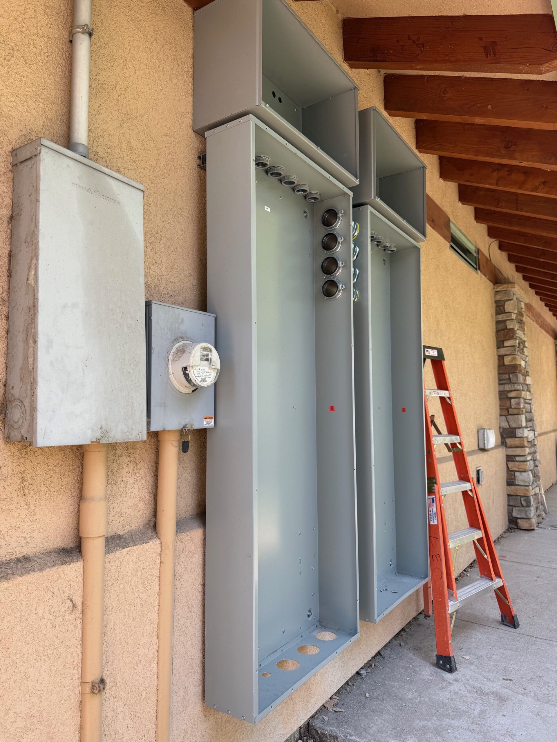 New external cans for power upgrade