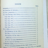 Report on Reliance Mines, of The Union Pacific Coal Company, at Reliance, Wyoming.