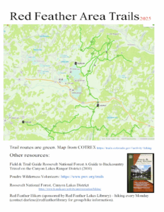 Red Feather Area Trails (PNG)