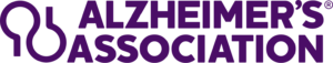 Alzheimer's Association logo.